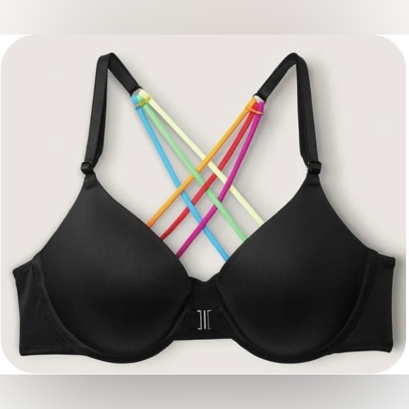 Victoria's Secret Everywhere
Strappy Back Push Up Bra 40B 40D 40DD 36C 34DD
36B - Picture 5 of 8